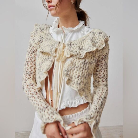 Urban Outfitters Sweaters - UO Kimchi Blue Aster Open-knit Cardigan